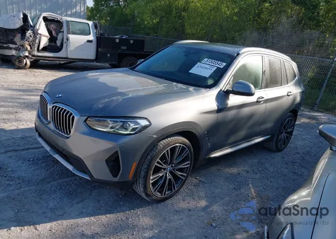 2023 BMW X3 Sdrive30I from USA, damaged, VIN 5UX43DP00P9S59680